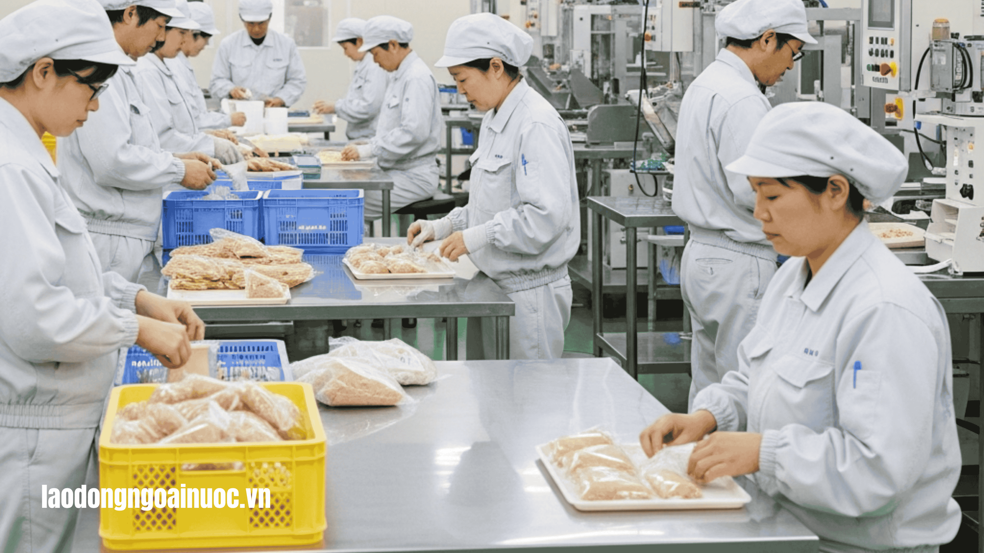 Tổng quan về đơn hàng Chế biến thực phẩm Nhật Bản